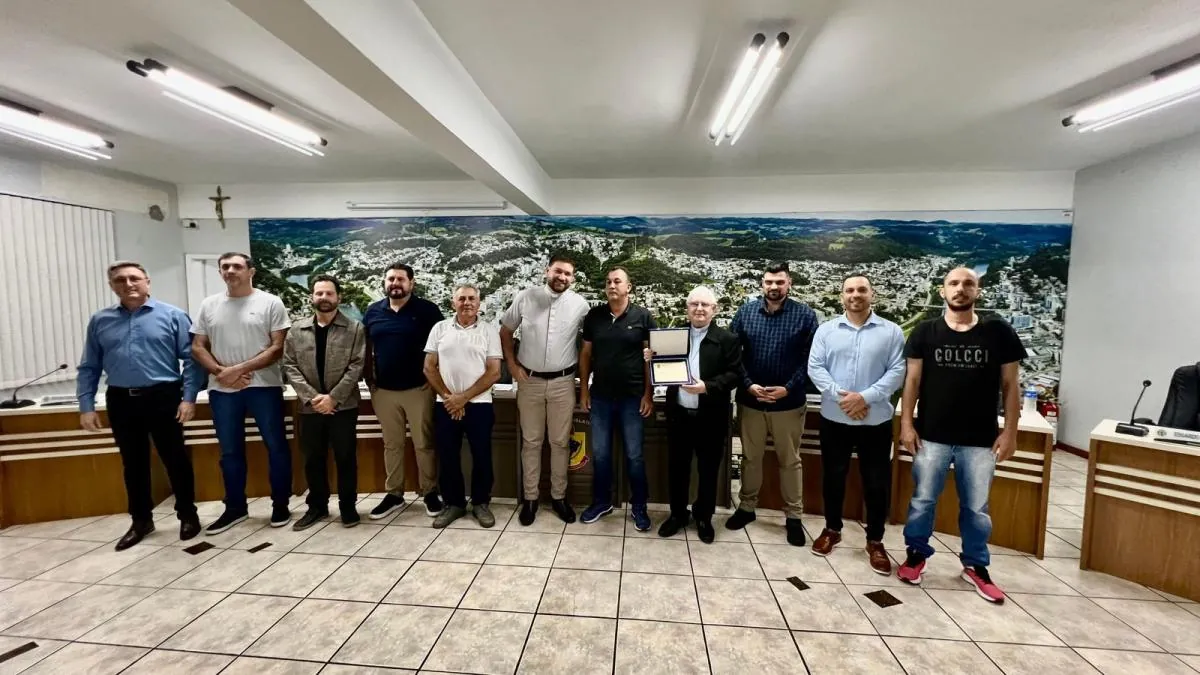Diocese de Joaçaba recebe Moção de Aplauso da Câmara de vereadores de Herval pelos seus 50 anos