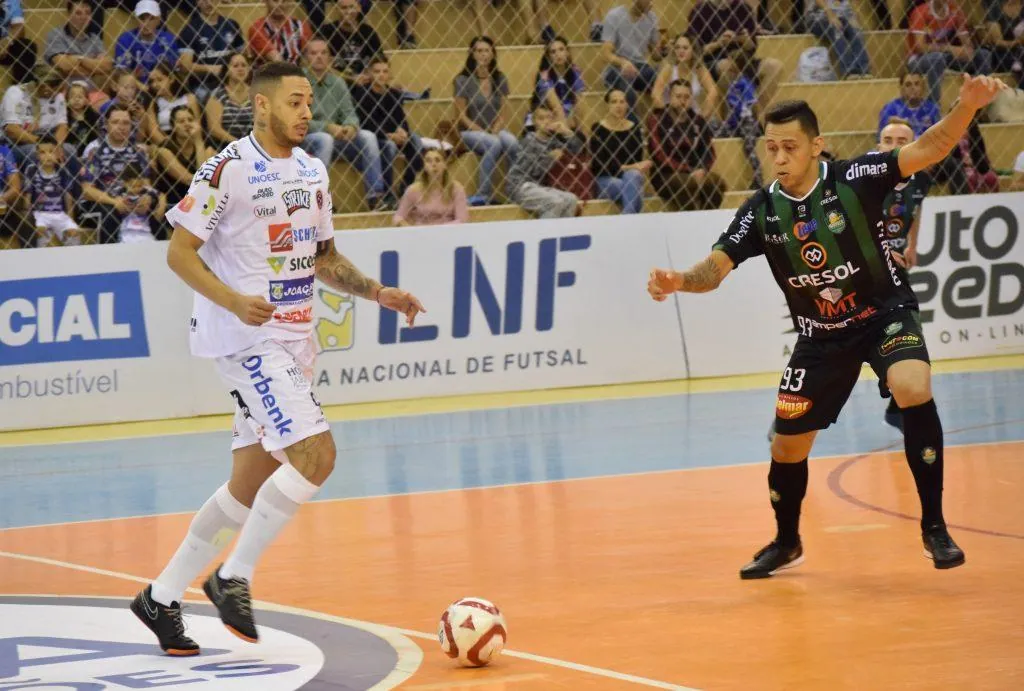 Joaçaba Futsal está no grupo C, ao lado de  Campo Mourão/PR, Pato  Futsal/PR, Assoeva/RS, Jaraguá, Tubarão e Blumenau.