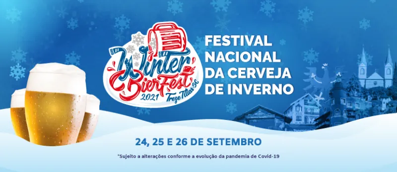 Secretaria de Estado da Saúde e Diretoria de Vigilância Sanitária, autorizam realização da Winterbierfest