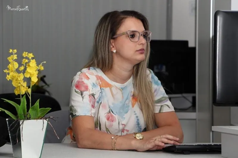Foto: Presidente da CDL Joaçaba Alessandra Favretto Pinto da Silva