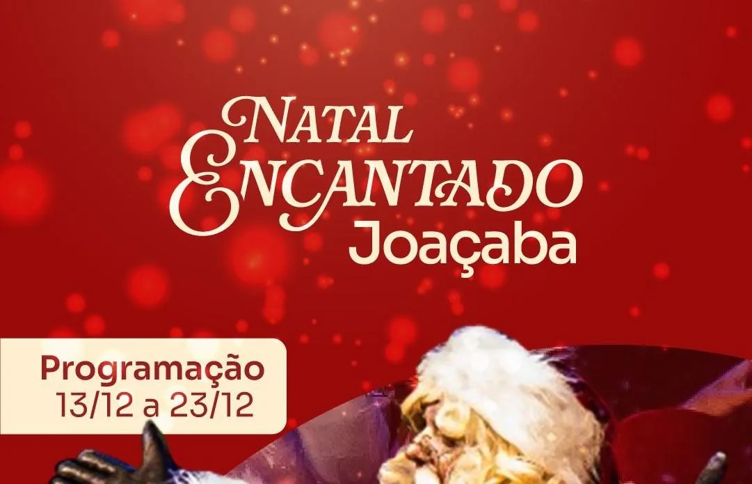 Joaçaba apresenta programação completa do Natal Encantado 2025