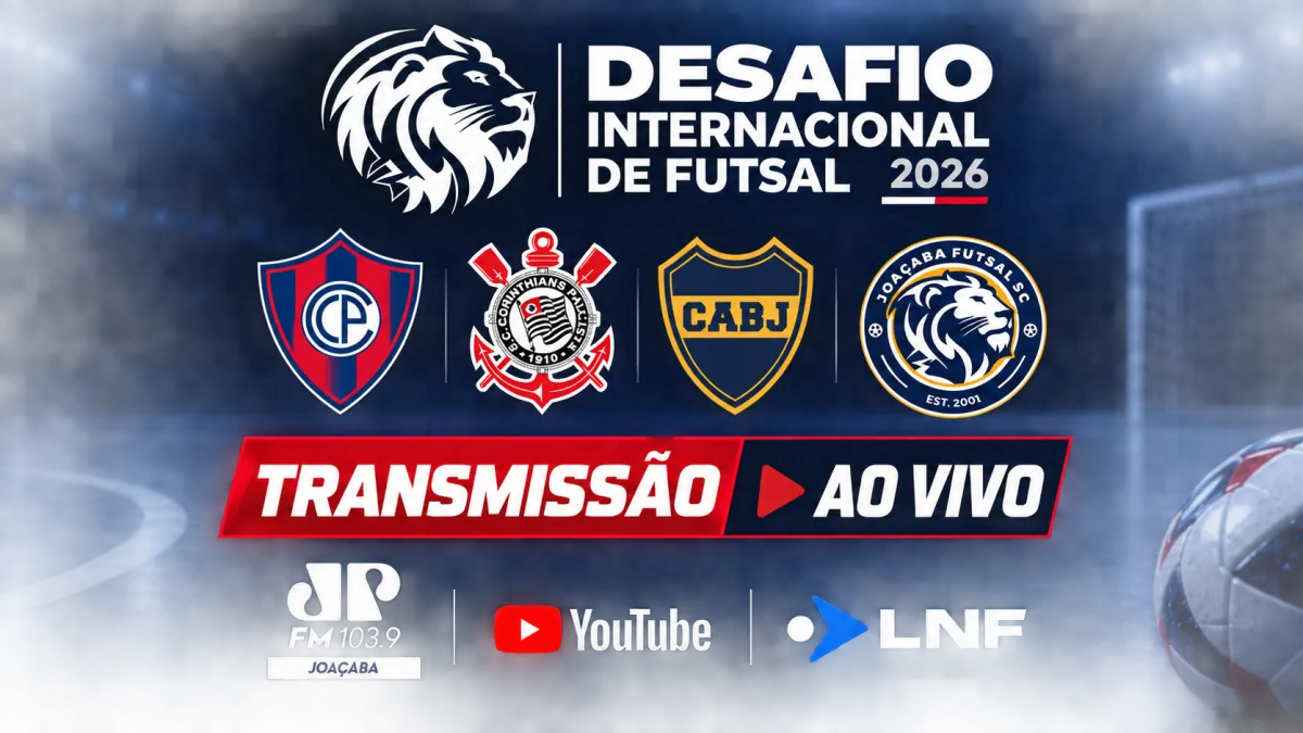 Desafio Internacional de Futsal Joaçaba 109 anos começa hoje