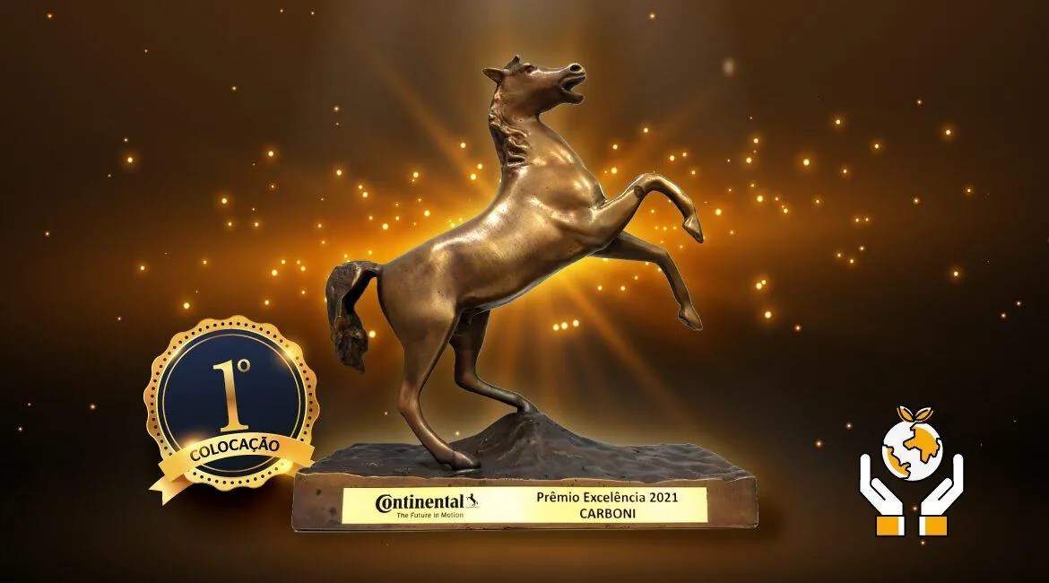 Carboni é primeiro lugar no Prêmio Excelência Continental 2021