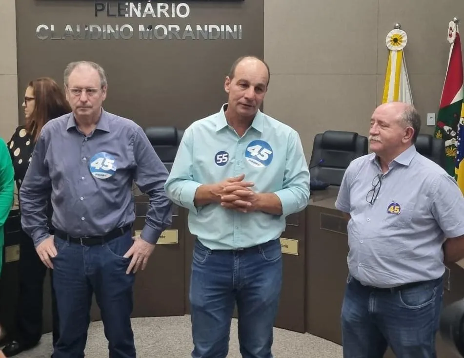PSDB de Joaçaba oficializa Vilson Sartori e Jorge Dresch para concorrer à Prefeitura de Joaçaba