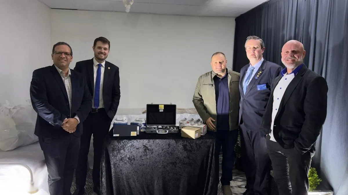 Rotary Club de Herval d’Oeste entrega equipamentos para a UPA