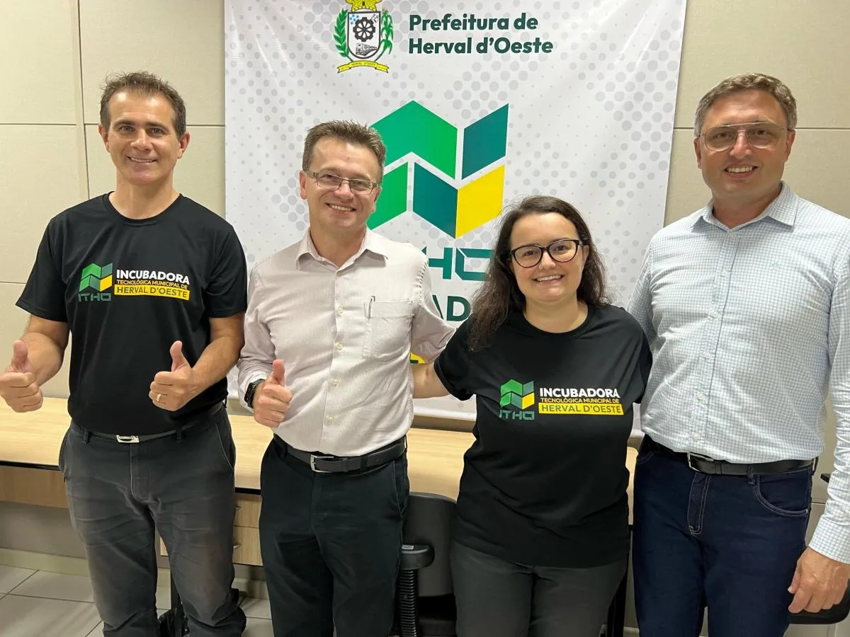 Herval d’Oeste inaugura Incubadora Tecnológica