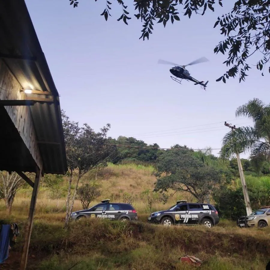Polícia Civil e Militar cumprem mais de 30 mandados de prisão referente ao tráfico de drogas na região de Joaçaba