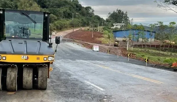 Rodovia entre Luzerna e Água Doce está totalmente liberada para tráfego