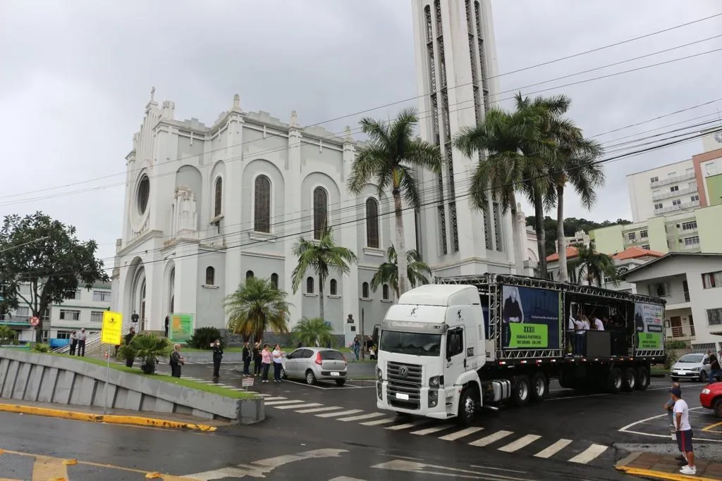 Romaria Frei Bruno é realizada em Joaçaba