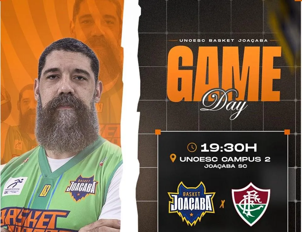 Unoesc Basket Joaçaba enfrenta o Fluminense nesta sexta-feira (10)