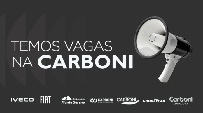 Carboni reúne oportunidades de emprego em diferentes áreas e segmentos de atuação